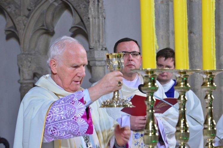 Strzegom. Bazylika. Msza św.