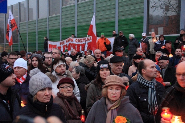 Otwarcie alei Żołnierzy Wyklętych