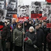 Moskwa: marsz pamięci Niemcowa