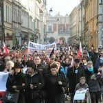 W hołdzie "Żołnierzom Wyklętym". Kraków 2015-2