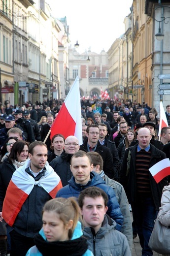 W hołdzie "Żołnierzom Wyklętym". Kraków 2015-2