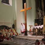 Krzyż ŚDM i ikona Matki Bożej w Cieszynie