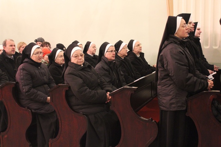 Krzyż ŚDM i ikona Matki Bożej w Cieszynie