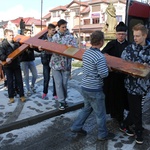 Krzyż ŚDM ikona Matki Bożej w Ustroniu