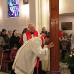 Krzyż ŚDM i ikona Matki Bożej w Wiśle