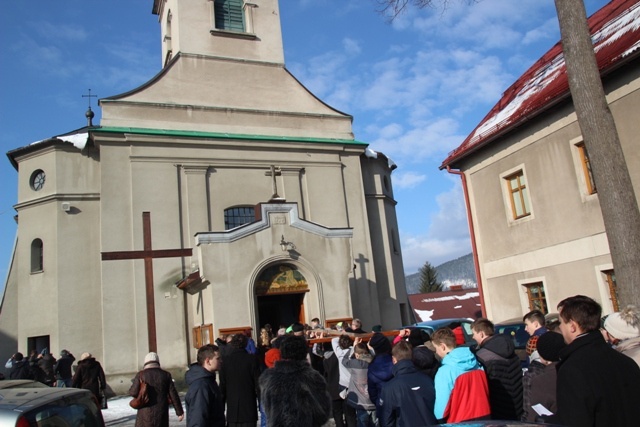 Znaki ŚDM w Istebnej