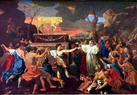 Nicolas Poussin, Złoty cielec