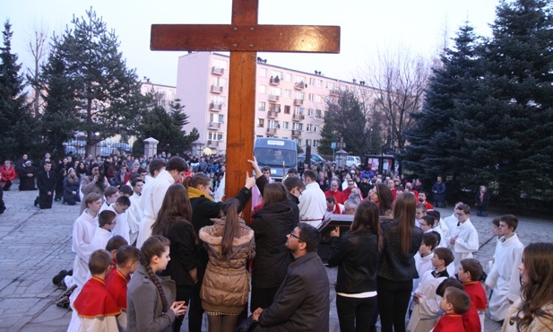 Kęty goszczą znaki ŚDM