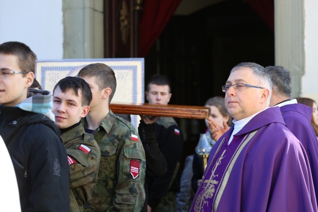 Znaki ŚDM w Andrychowie