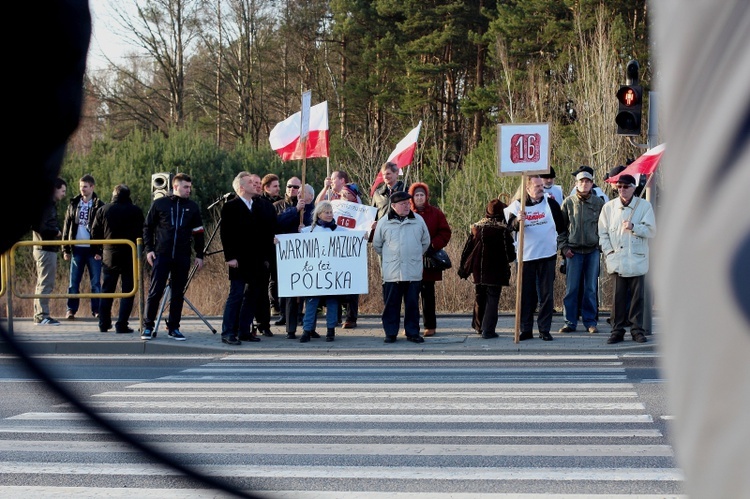 Blokada drogi krajowej nr 16