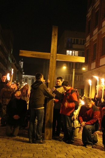 Akademicka Droga Krzyżowa ulicami Wrocławia 2015