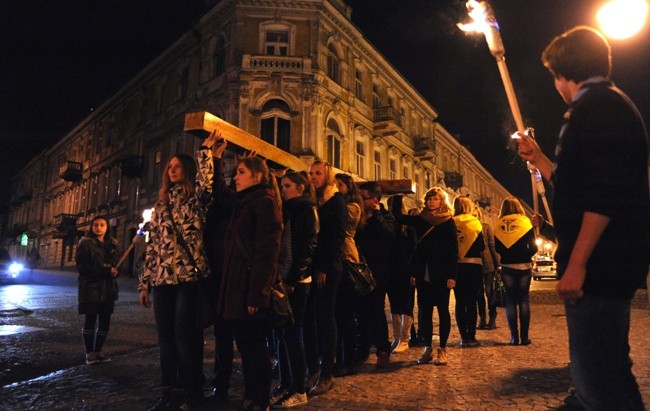 Wśród uczestników dominowali ludzie młodzi