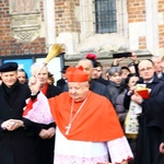 Święcenie pokarmów wielkanocnych. Kraków - 2015