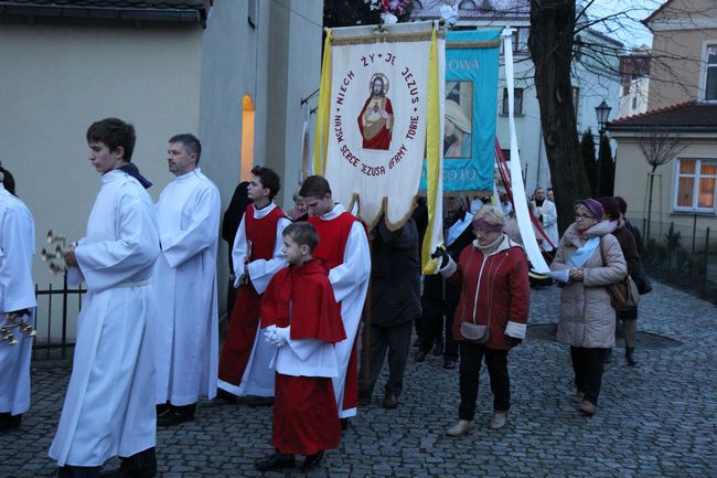 Procesja rezurekcyjna w Zielonej Górze