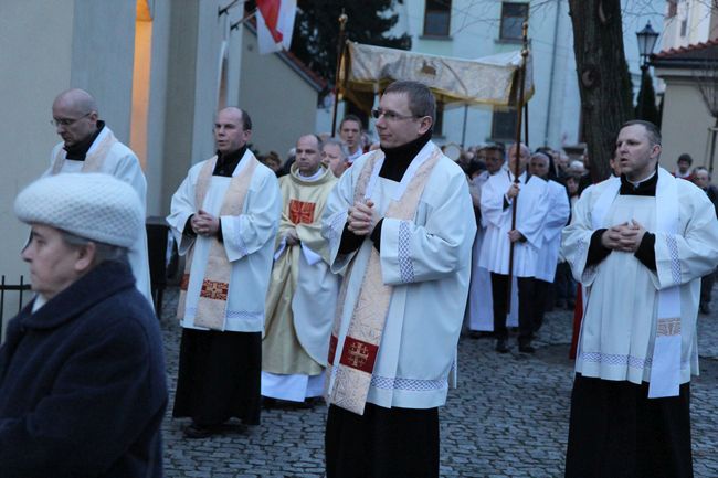 Procesja rezurekcyjna w Zielonej Górze