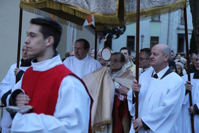 Procesja rezurekcyjna w Zielonej Górze