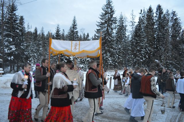 Poranek Wielkanocy pod Tatrami 