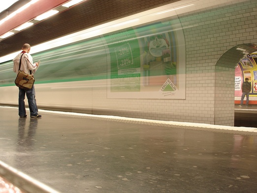 "Chrześcijanie wschodni" w paryskim metrze