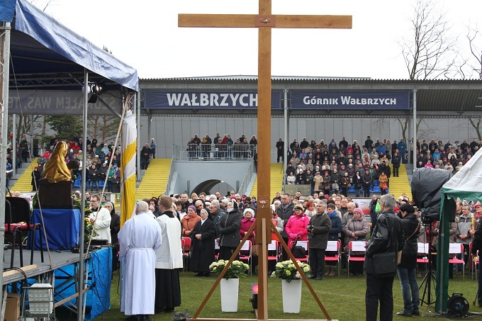 Msza papieska w Wałbrzychu