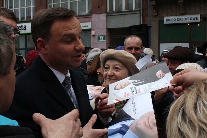 Andrzej Duda w Wałbrzychu