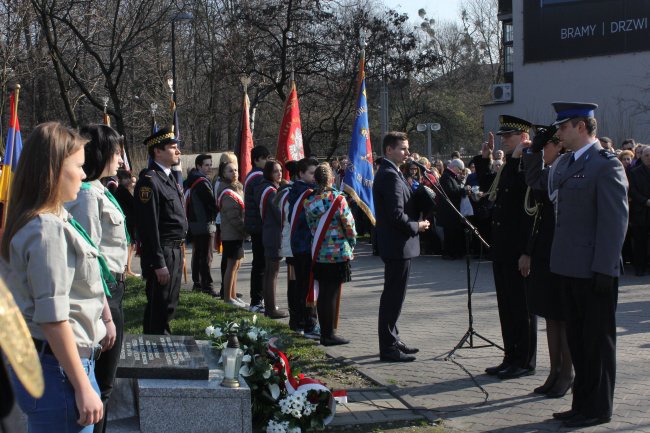 Rocznica Katynia i Smoleńska w Zabrzu