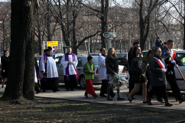 Rocznica Katynia i Smoleńska w Zabrzu