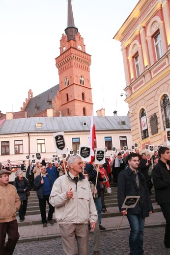 Marsz pamięci w Tarnowie