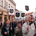 Marsz pamięci w Tarnowie