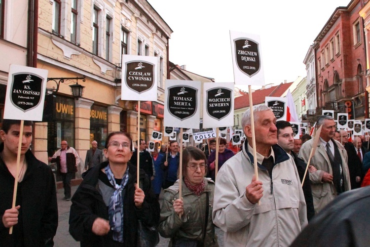 Marsz pamięci w Tarnowie