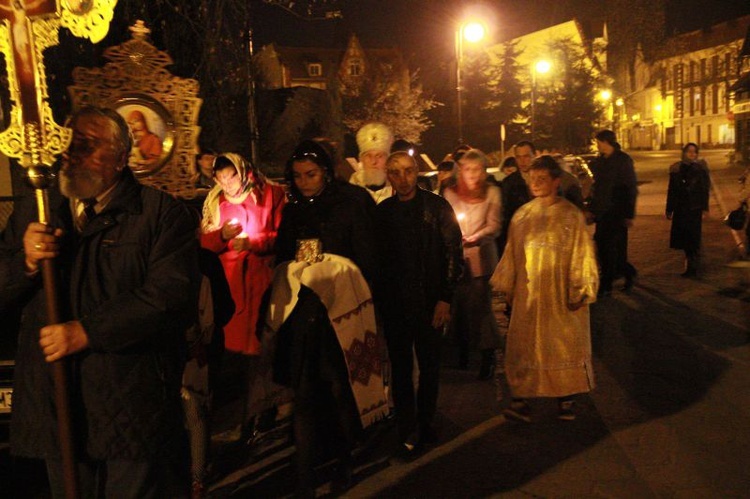 Paschalna noc w cerkwi w Kędzierzynie-Koźlu