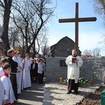 Krzyż w parafii franciszkańskiej w Gliwicach