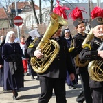 Krzyż w parafii franciszkańskiej w Gliwicach