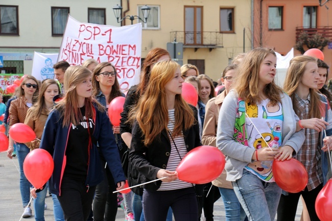 Szydłowiecki Marsz Życia - "Oddech nadziei dla Wioli"