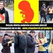 Powiedz STOP aborcji! Podpisz projekt ustawy!