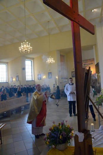 Symbole ŚDM w Przysusze, Kozienicach, Jedlińsku i Zwoleniu