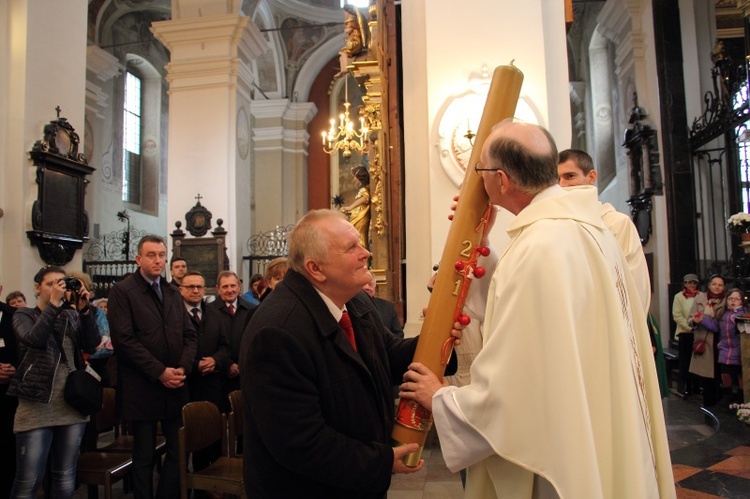 Poświęcenie sztandaru pszczelarzy