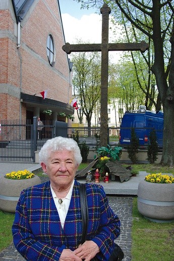 Janina  Drąg  broniła krzyża w 1960 r. Jeśli  zdrowie pozwoli, weźmie udział w obchodach 55. rocznicy tamtych wydarzeń