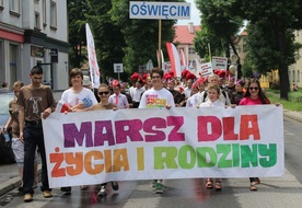 Tak było przed rokiem na marszu w Oświęcimiu
