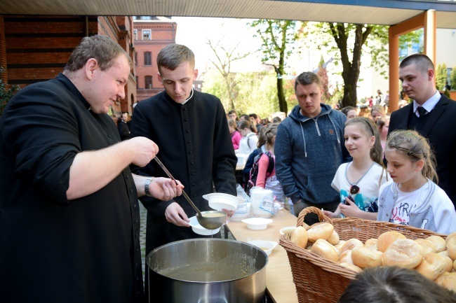 W gościnie u kleryków