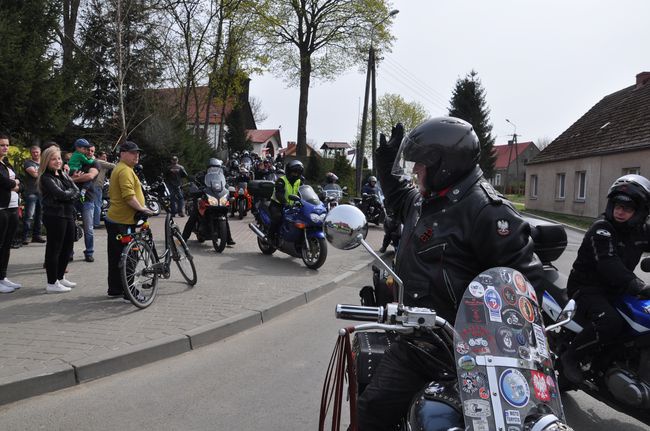 Motocykliści w Suliszewie