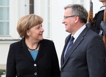 Prezydent spotkał się z Angelą Merkel