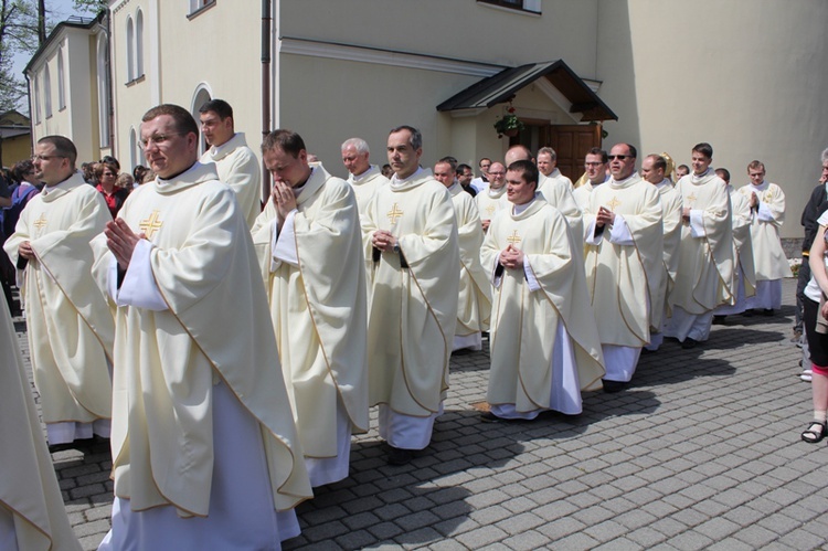 Msza św. pielgrzymów w Hałcnowie