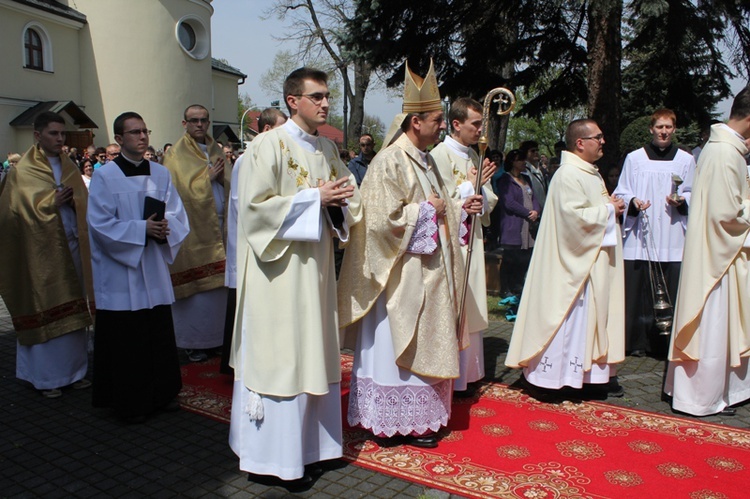 Msza św. pielgrzymów w Hałcnowie