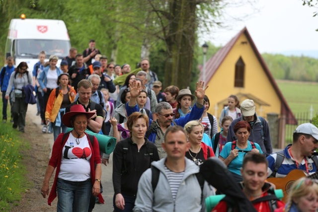 Powitanie grupy św. Bilczewskiego w Malcu