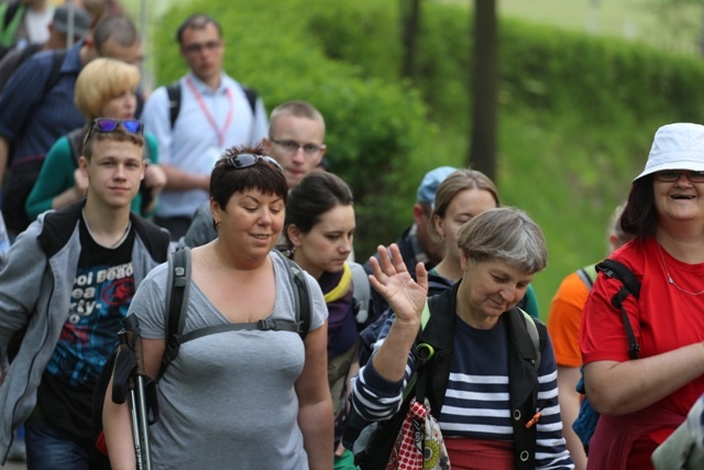 Powitanie grupy św. Bilczewskiego w Malcu