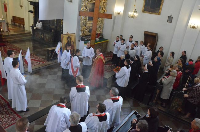 Symbole ŚDM w seminarium