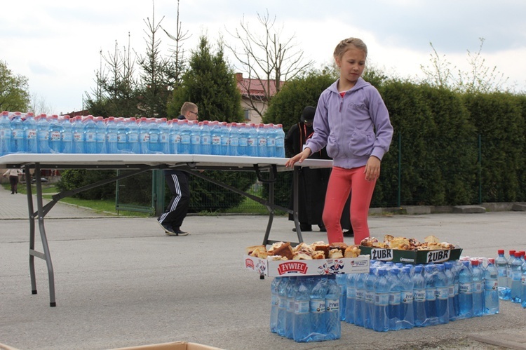 Na trasie drugiego dnia: przez Wieprz i Tomice do Wysokiej