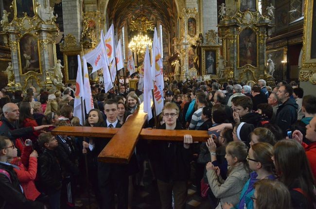 Przekazanie symboli młodym z Zamościa