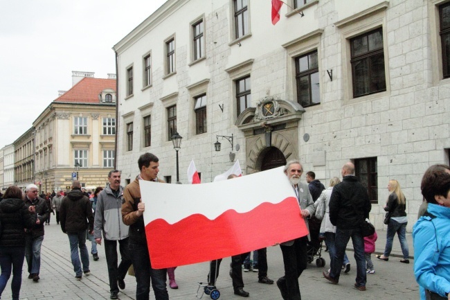 Flaga na Wawelu - dziękujemy