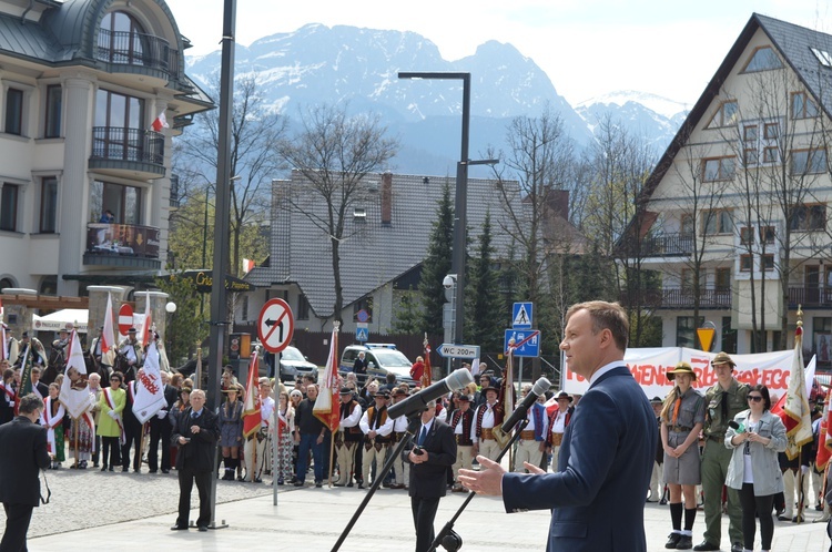 Andrzej Duda w Zakopanem